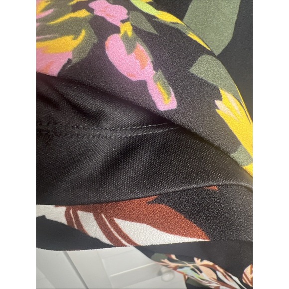 Rachel Roy Sleeveless Floral Stretch Dress Women's Size 14W - Picture 5 of 11